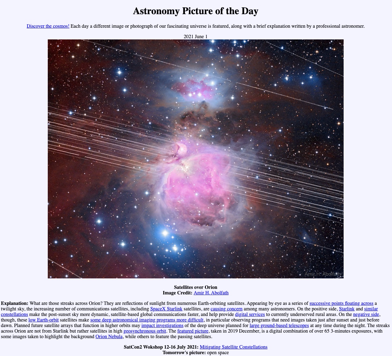 Astronomy Picture of the Day